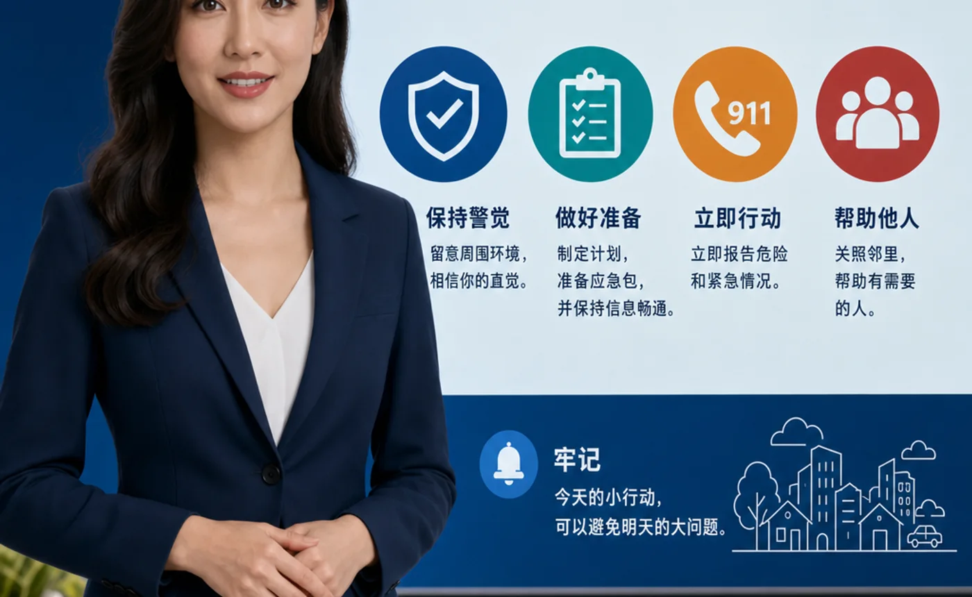 AI数字人公共安全教育案例