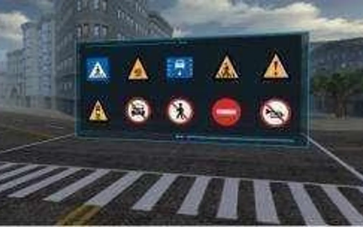 VR交通标志识别