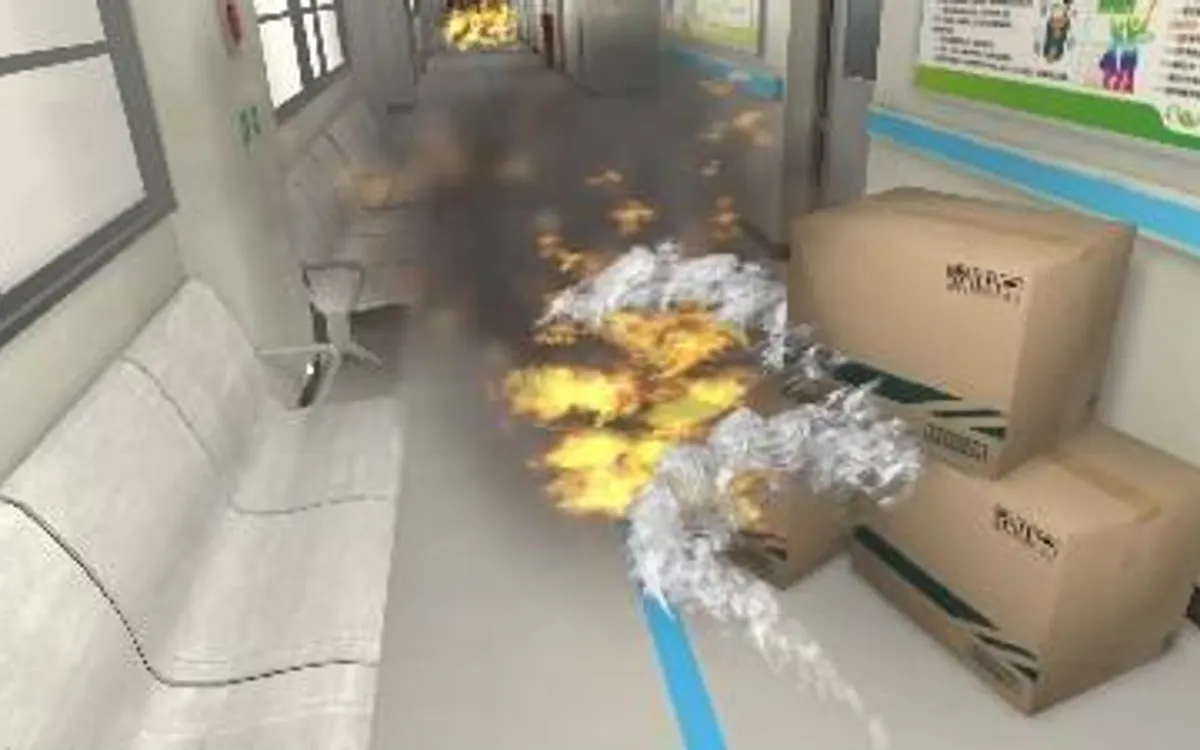 VR医院消防应急疏散逃生