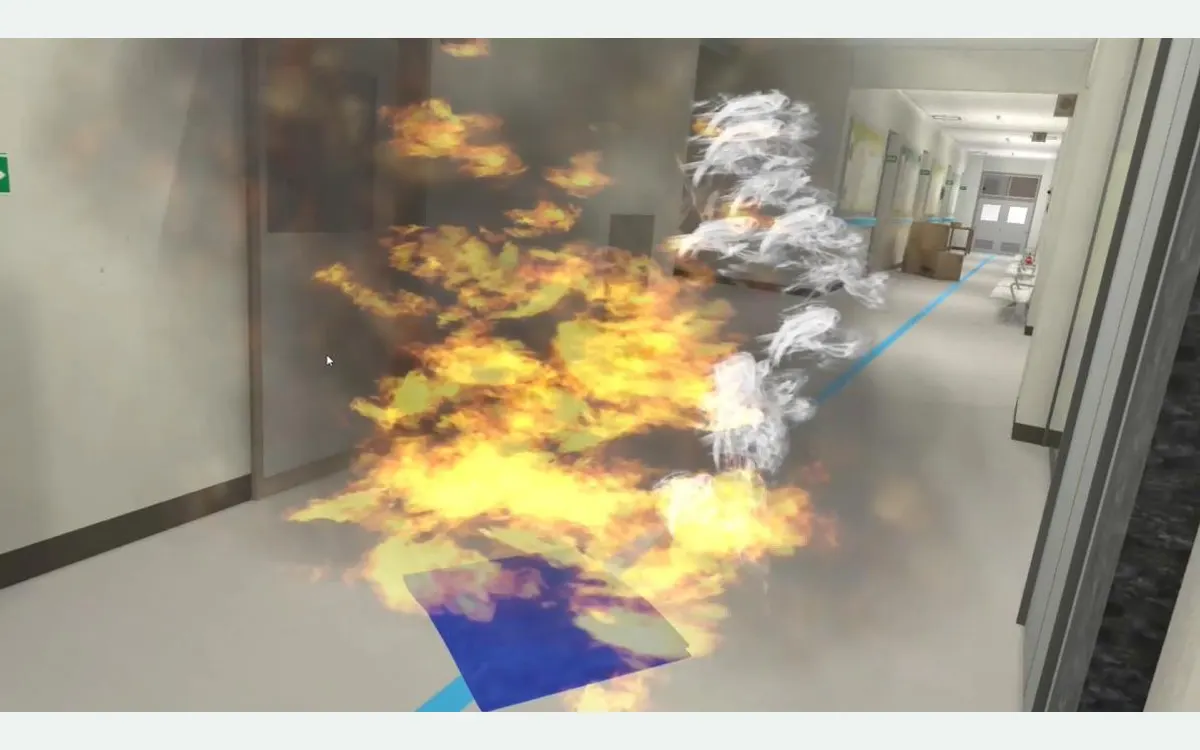 VR消防安全:医院消防灭火