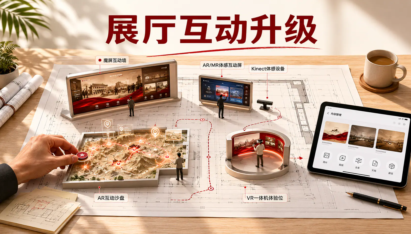 从参观到互动:VR数字党建展厅的体验升级